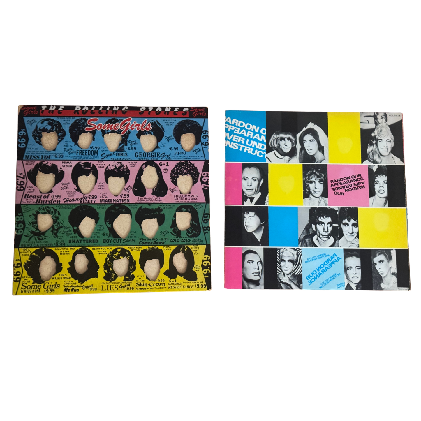 Vintage Rolling Stones "Some Girls" LP-1978