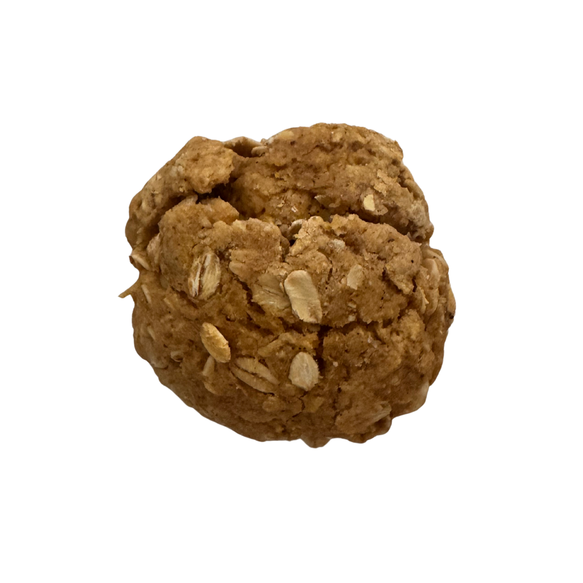 single image of a gluten free, dairy free treat. made with oatmeal and bananas no need to compromise flavor