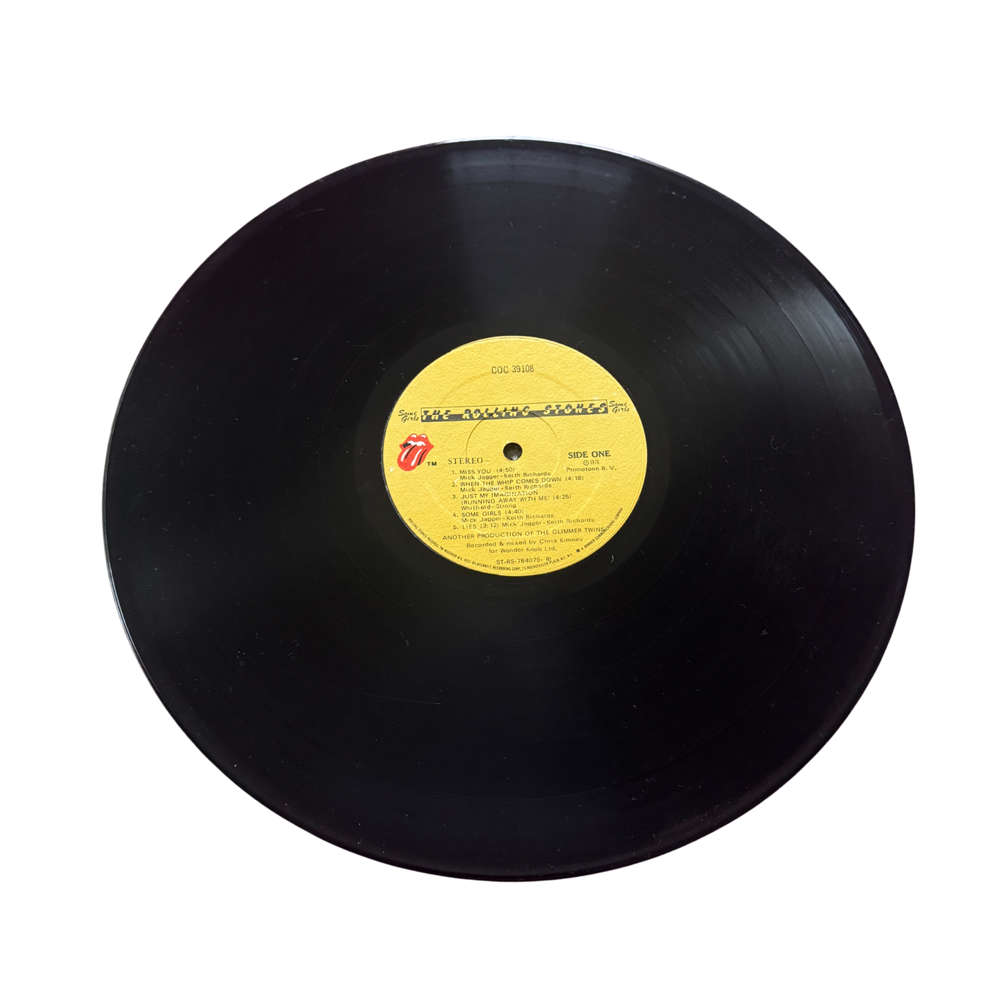 Vintage Rolling Stones "Some Girls" LP-1978