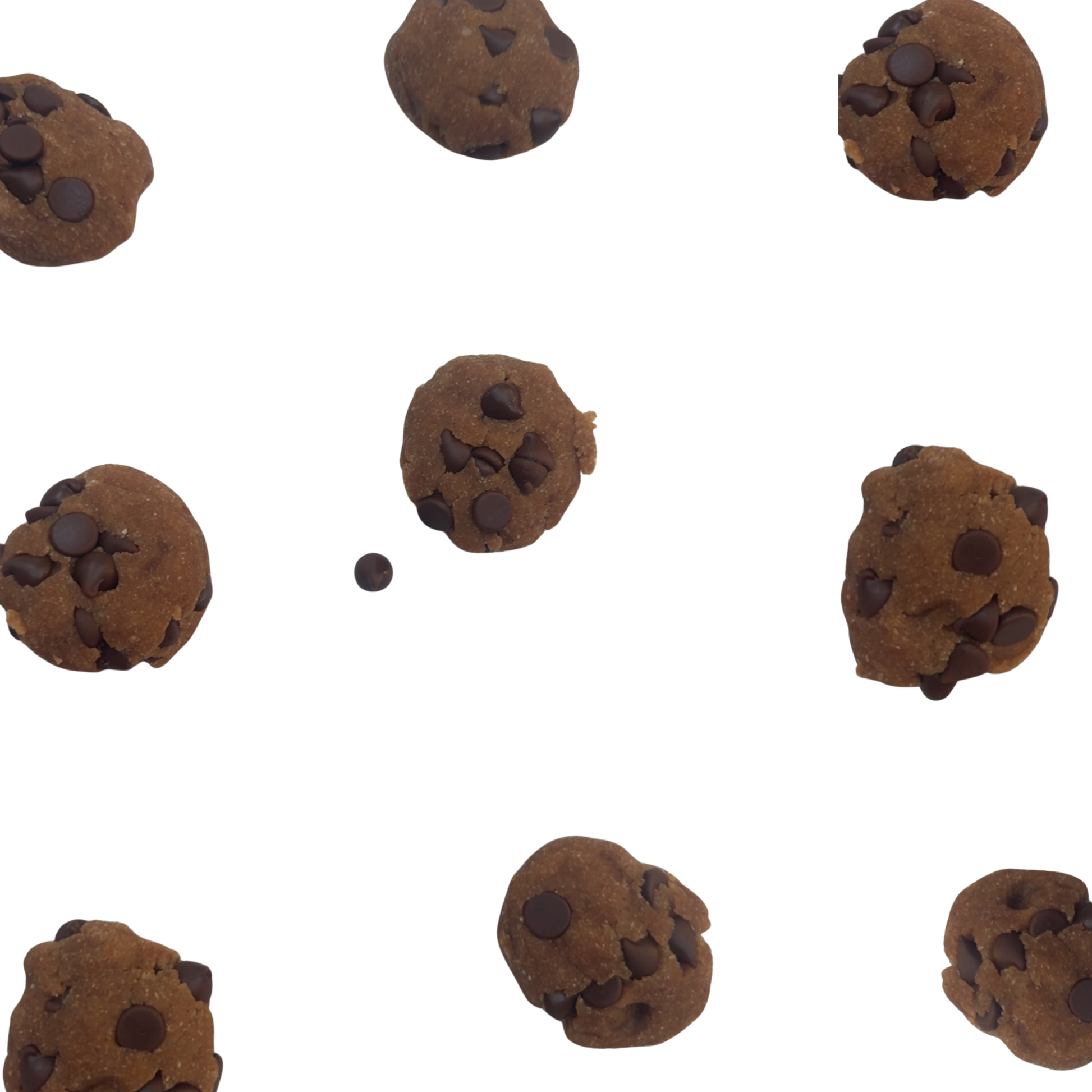 sheet of sugar free, dairy free cinnamon chocolate chip cookies made with almond flour and chickpea flour. Monk fruit replaces refined sugar.