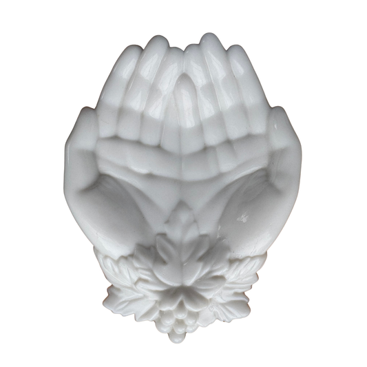 Porcelain Prayer Hands Trinket Tray