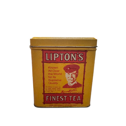 Vintage Lipton Tea Container